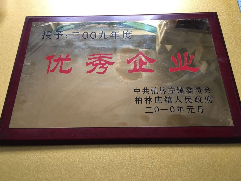 2009年度優(yōu)秀企業(yè)